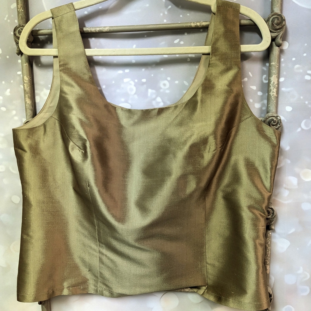Sleek Gold Women's Tank Top